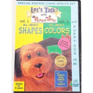 Let's talk to Puppy Dog Vol. 1 - All about Shapes, Colors [DVD]